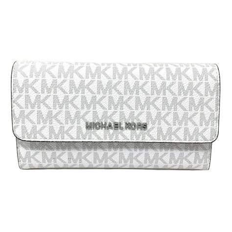 jet set white michael kors wallet|Michael Kors wristlet jet set.